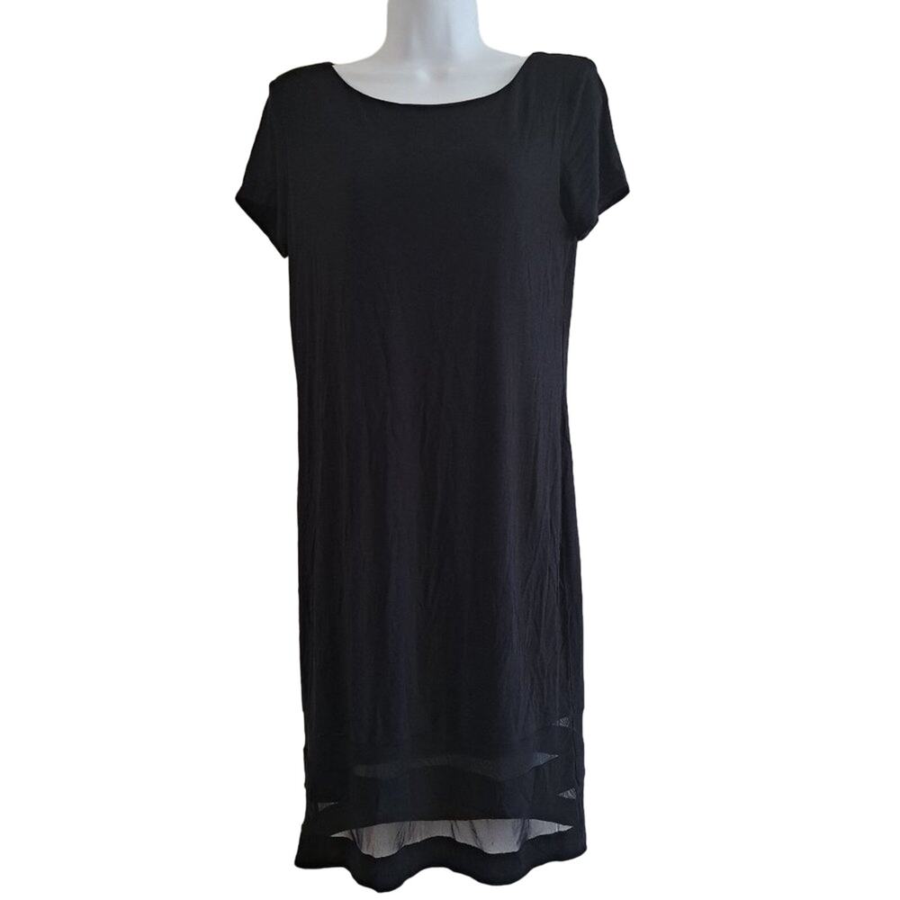 Allen B Cap Sleeve Dress